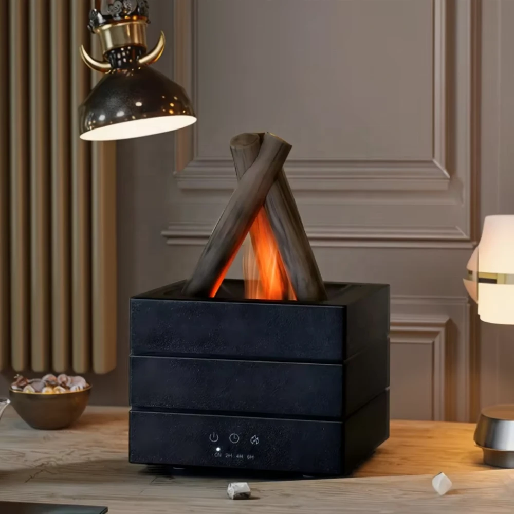 Flame Humidifier Fragrance Diffuser Aroma Humidifier