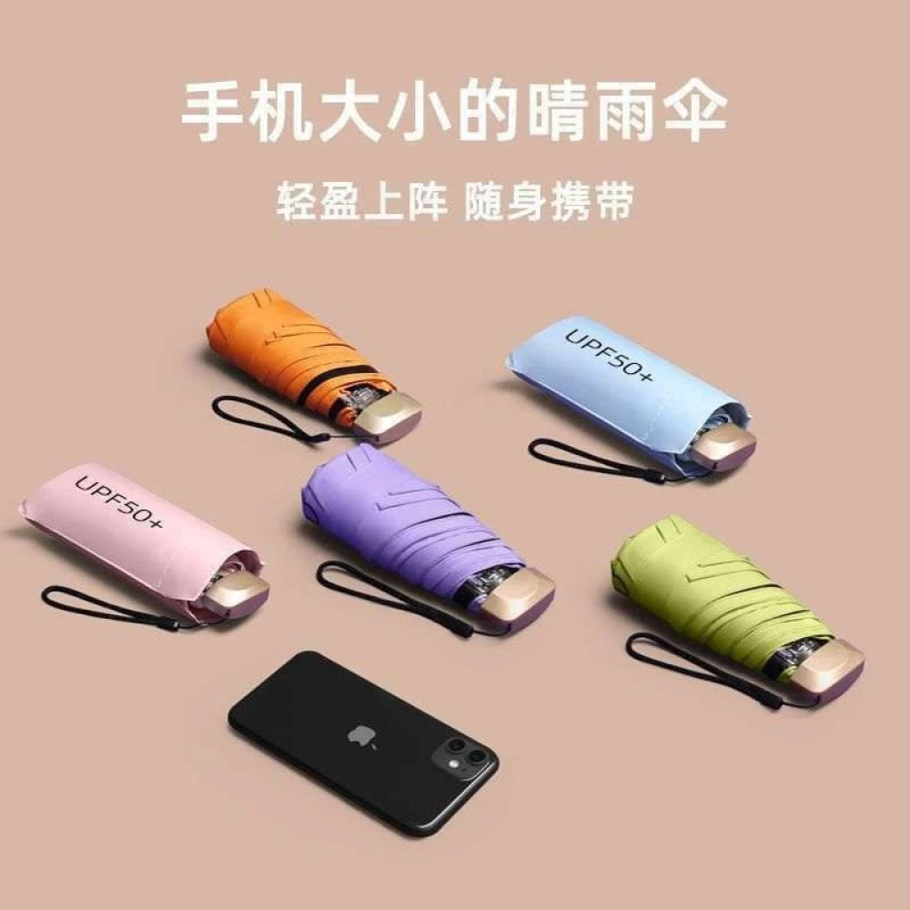 Foldable Mobile Size Umbrella
