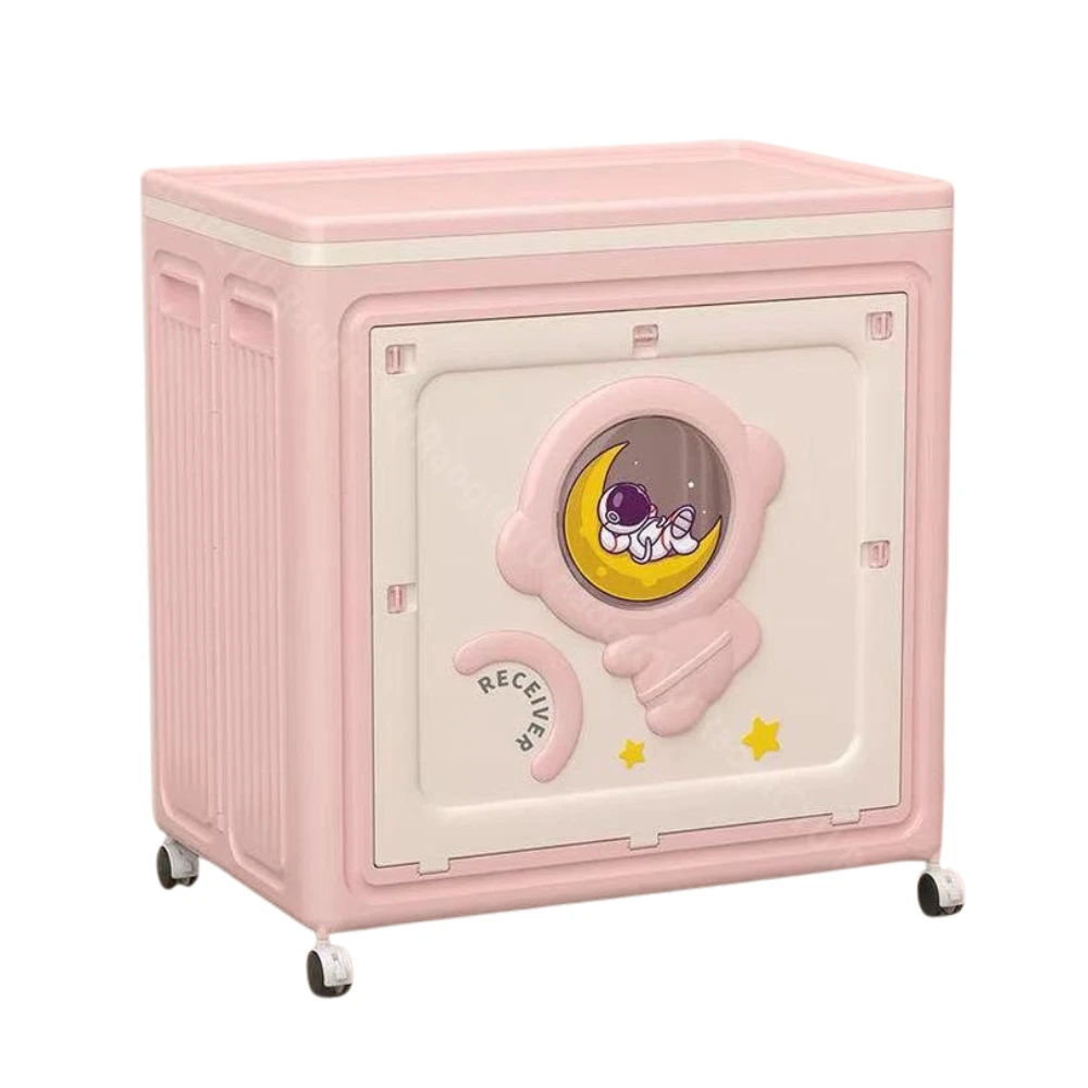 Foldable, Movable storage cabinet