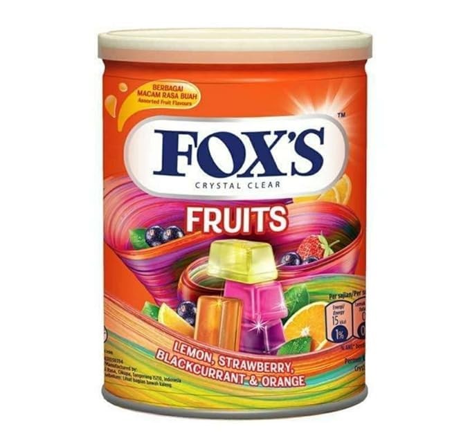 FOX'S Crystal Clear Fruits Candy Tin