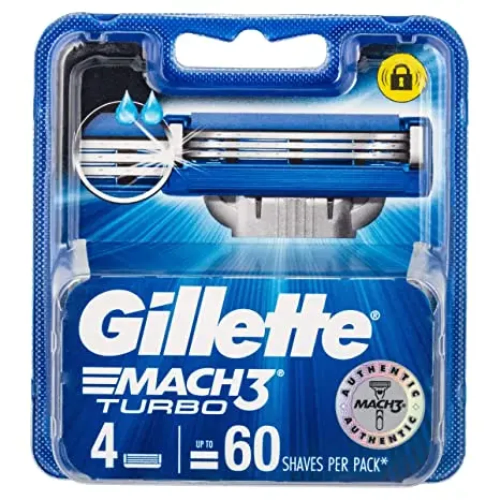 Gillette Razor Mach 3 Turbo 4S