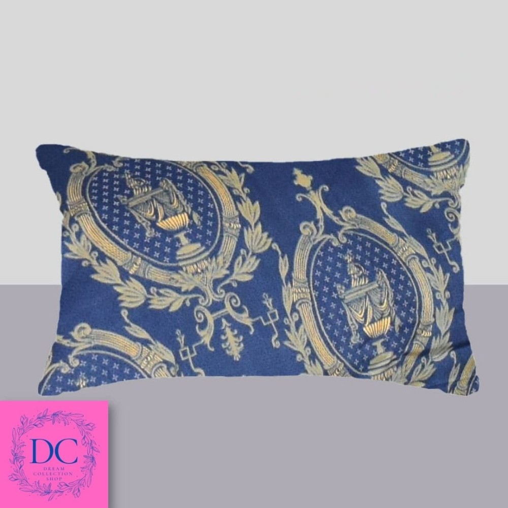 Head Pillow Cover – Navy Trophy