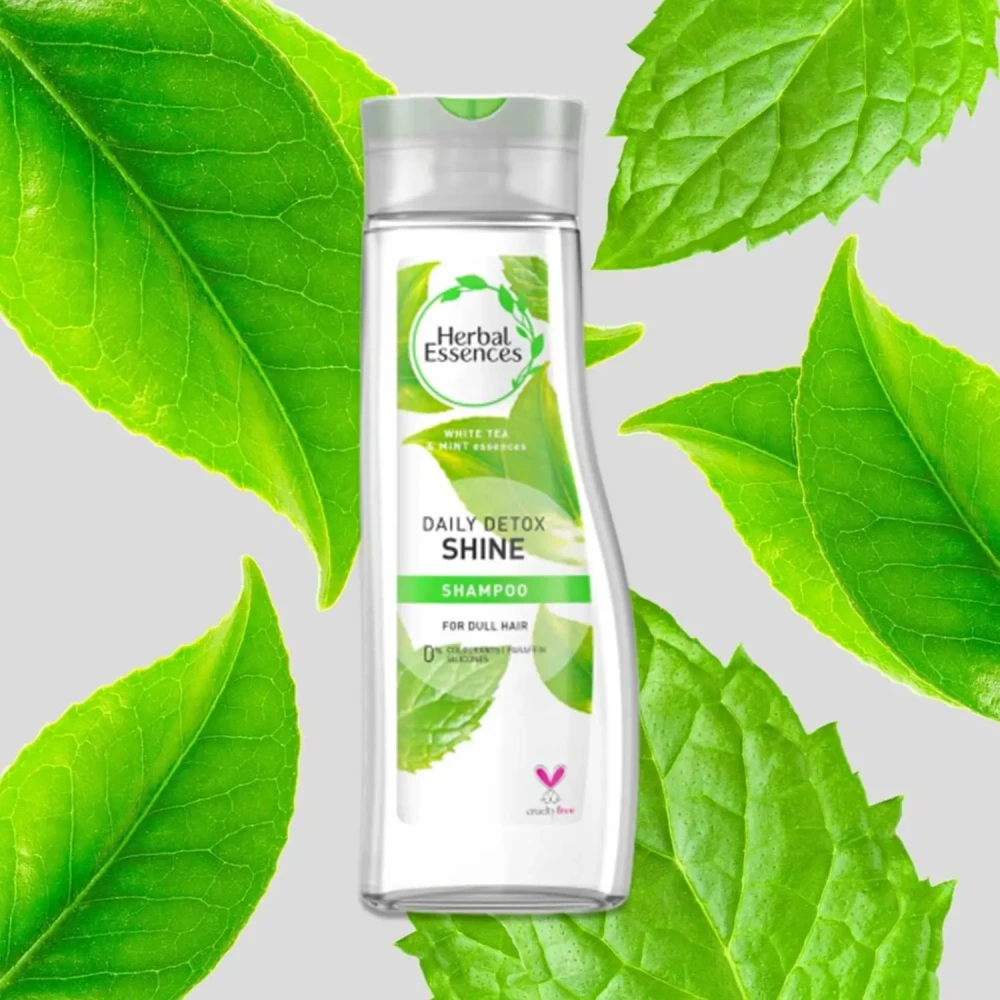 Herbal Essences Daily Detox Shine shampoo for Dull Hair 400ml