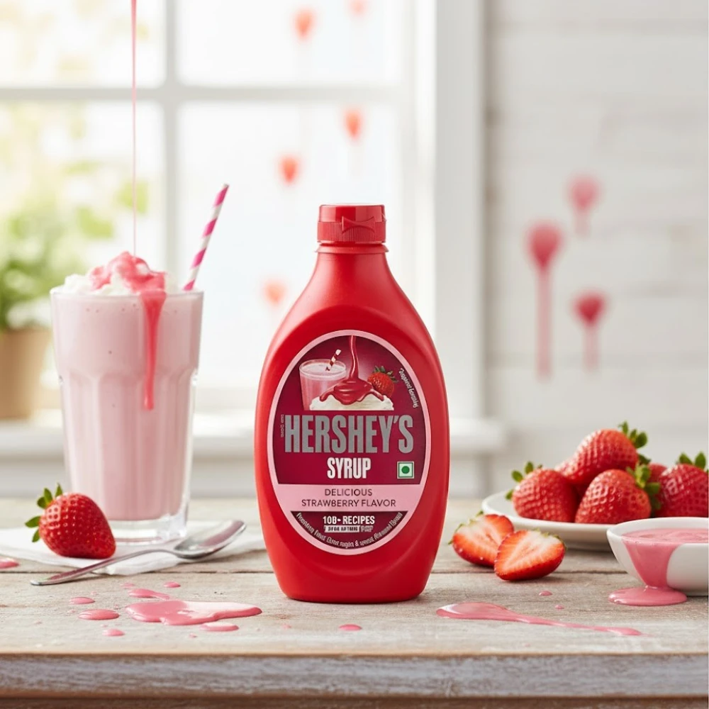 Hersheys Strawberry Flavored Syrup - 623g