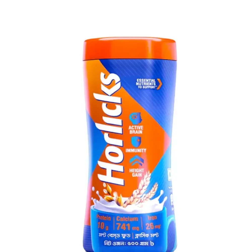 Horlicks Classic Malt Based Food - 500g