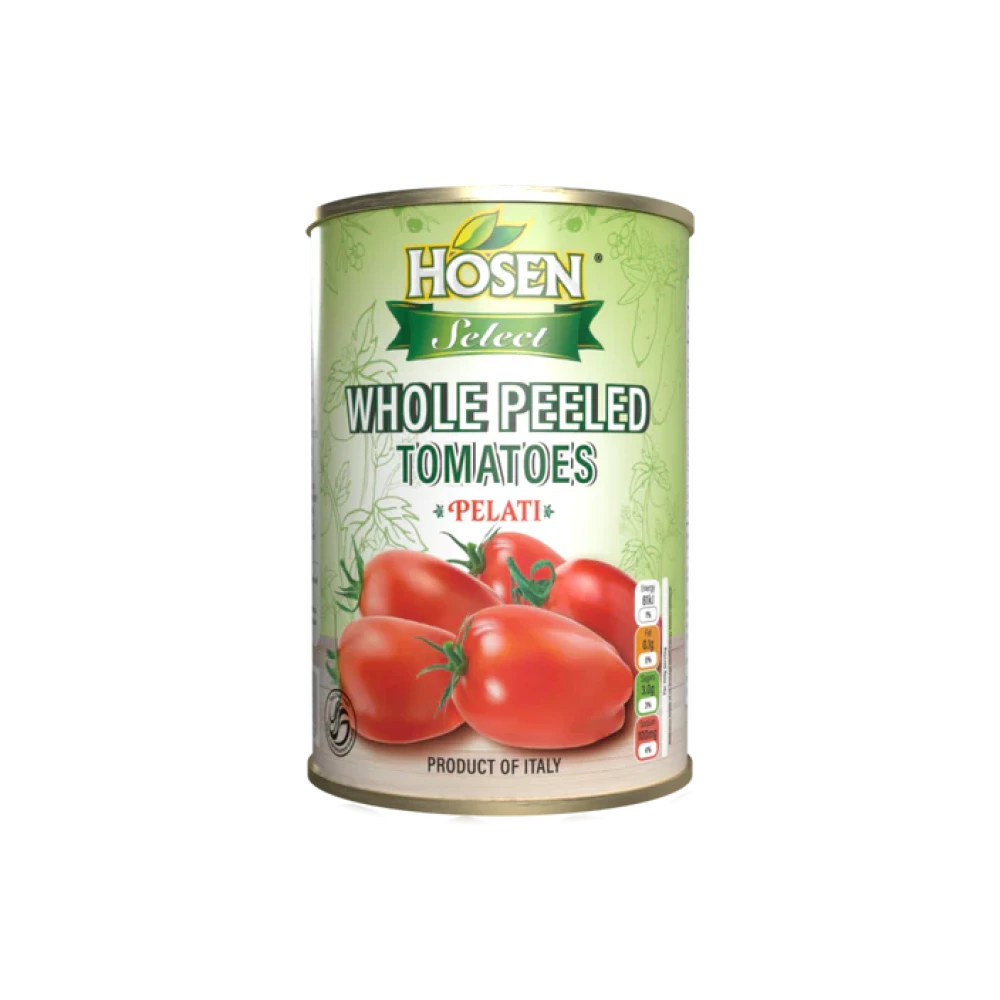 Hosen Select Whole Peeled Tomato Pelati 400gm