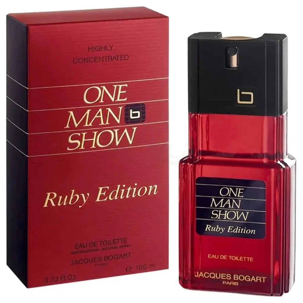 Jacques Bogart One Man Show EDT Spray Ruby Edition for Men - 100ml