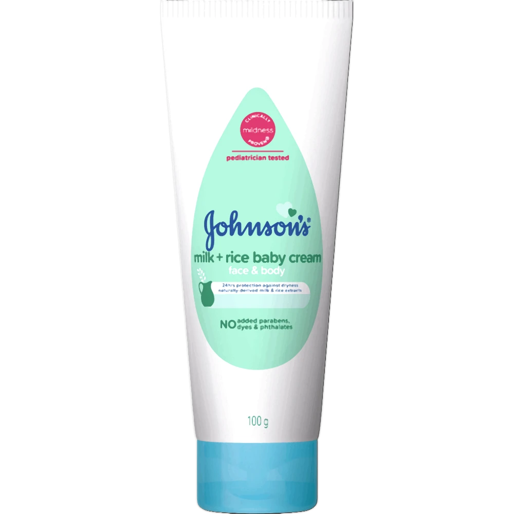 Johnsons Baby Cream Milk And Rice Thailand 100gm