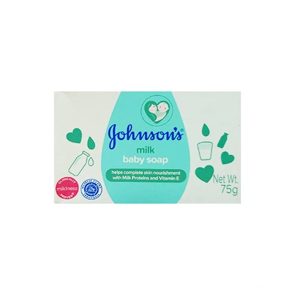Johnsons Baby Milk Soap - 75g