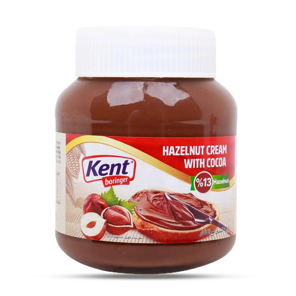 Kent Boringer Hazelnut Cream With Cocoa 350Gm TR