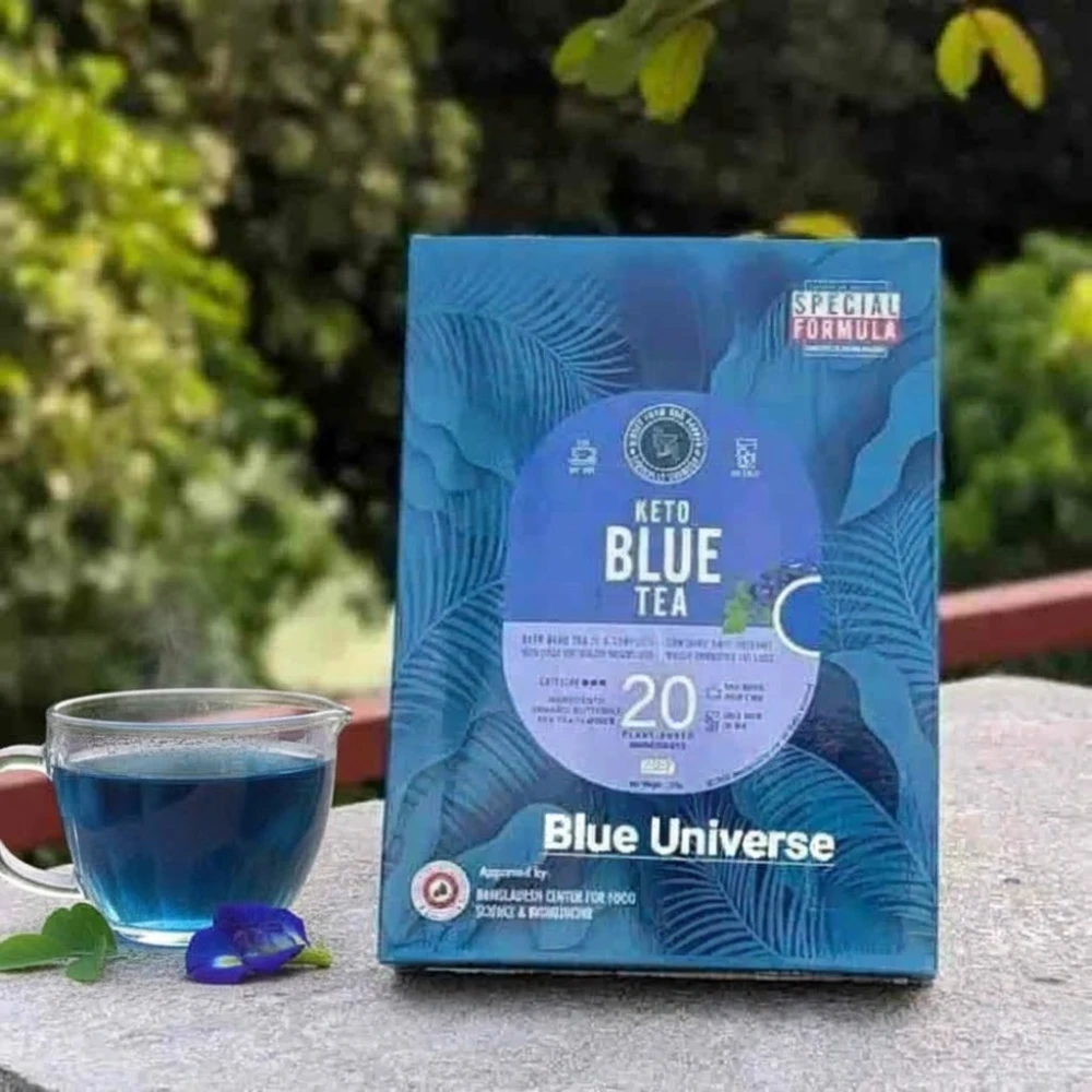Keto blue Tea 100% Original