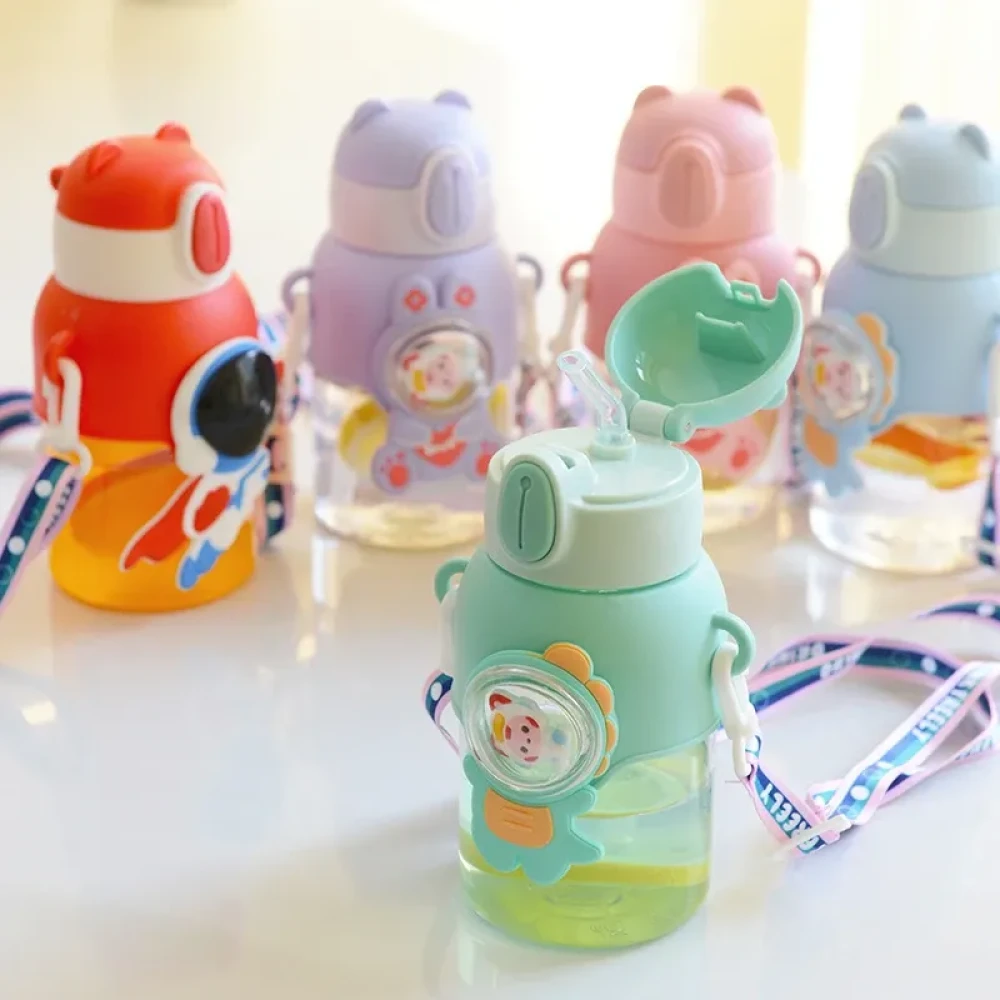 Kids Water Bottle with Straw