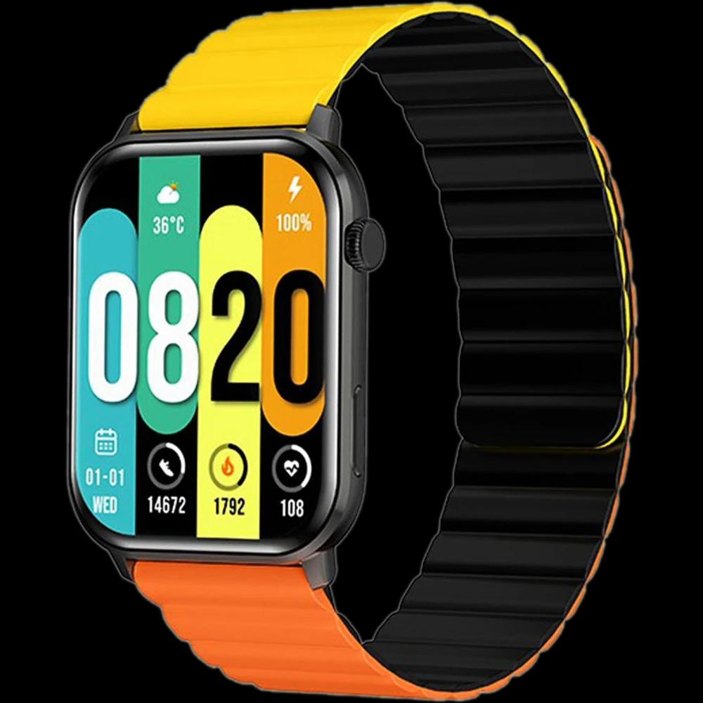 Kieslect KS Calling Amoled Smart Watch – Black