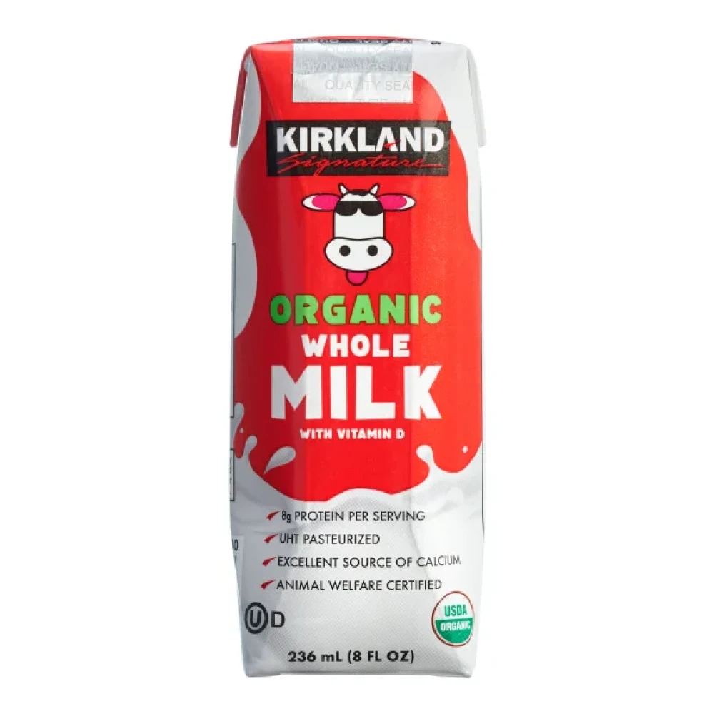 Kirkland Organic WholeMilk 236Ml USA