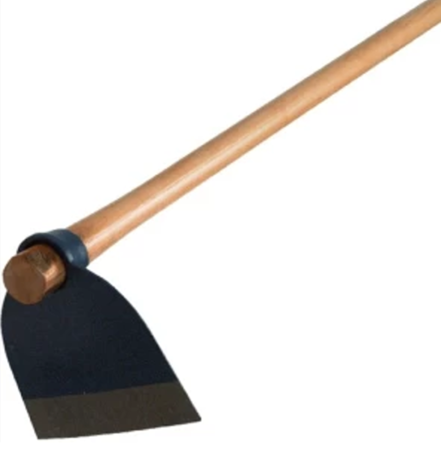 কোদাল/ Garden Hoe Spade with Wooden Handle