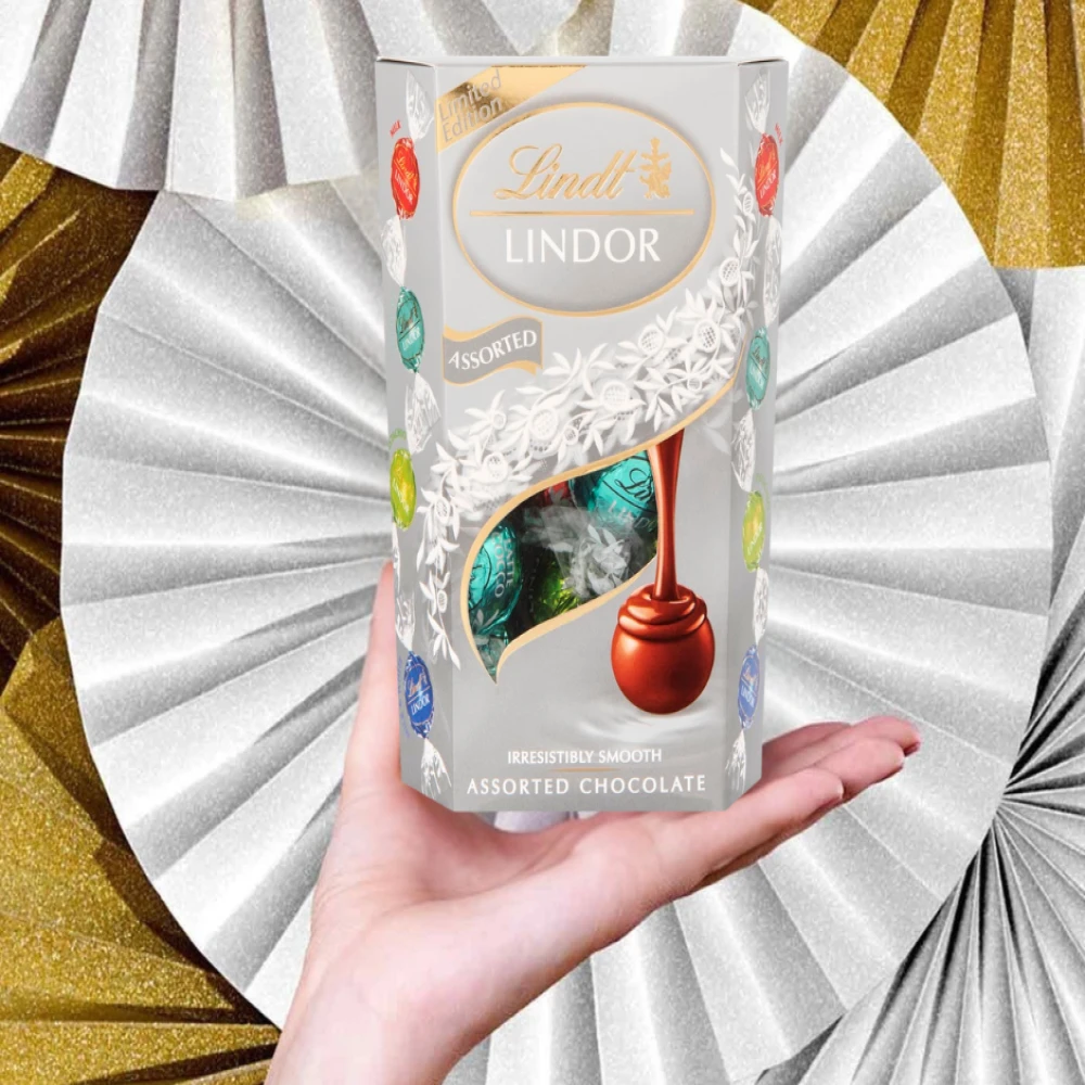 Lindor Assorted Milk Chocolate Box 500gm SW