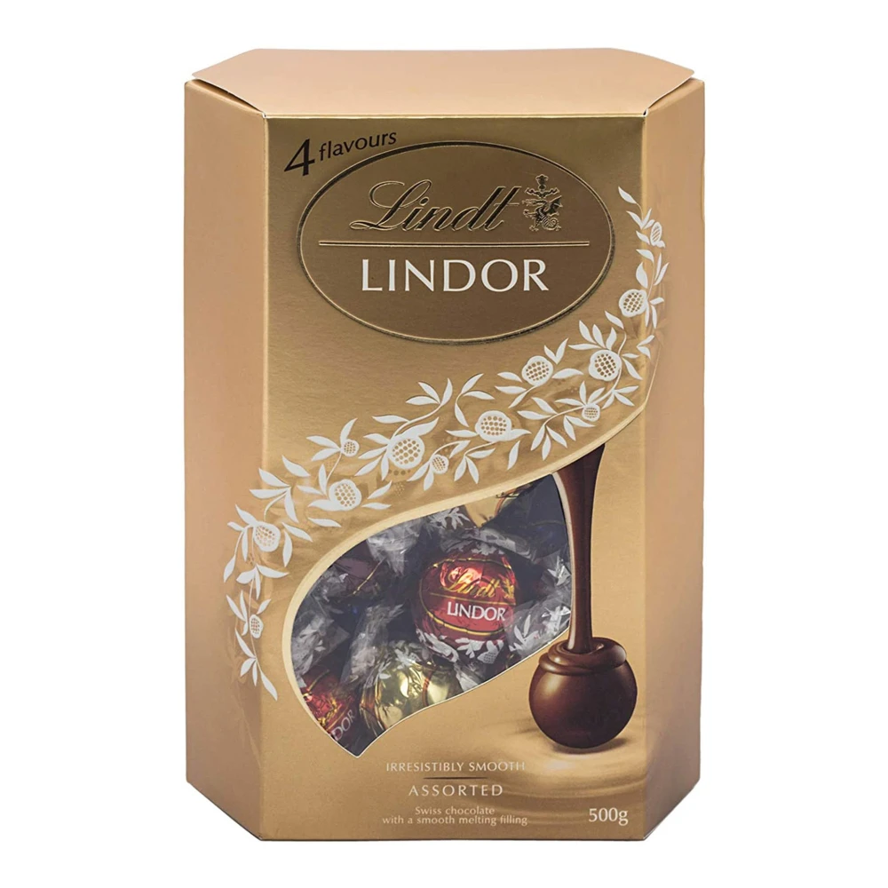 Lindor Assorted Swiss Chocolate Box 500 gm SW