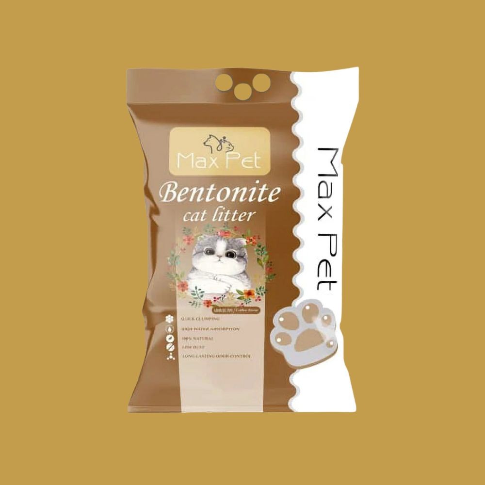 MaxPet Bentonite Cat Litter Coffee