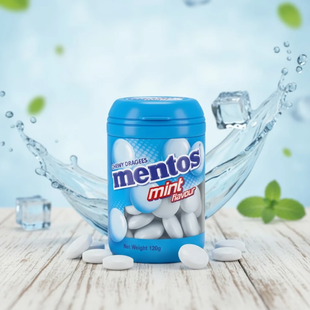 Mentos Mint Flavours - 120g
