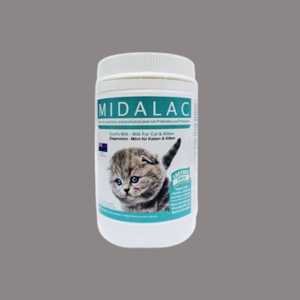 Midalac Goat’s Milk – Milk Replacer For Cat Kitten