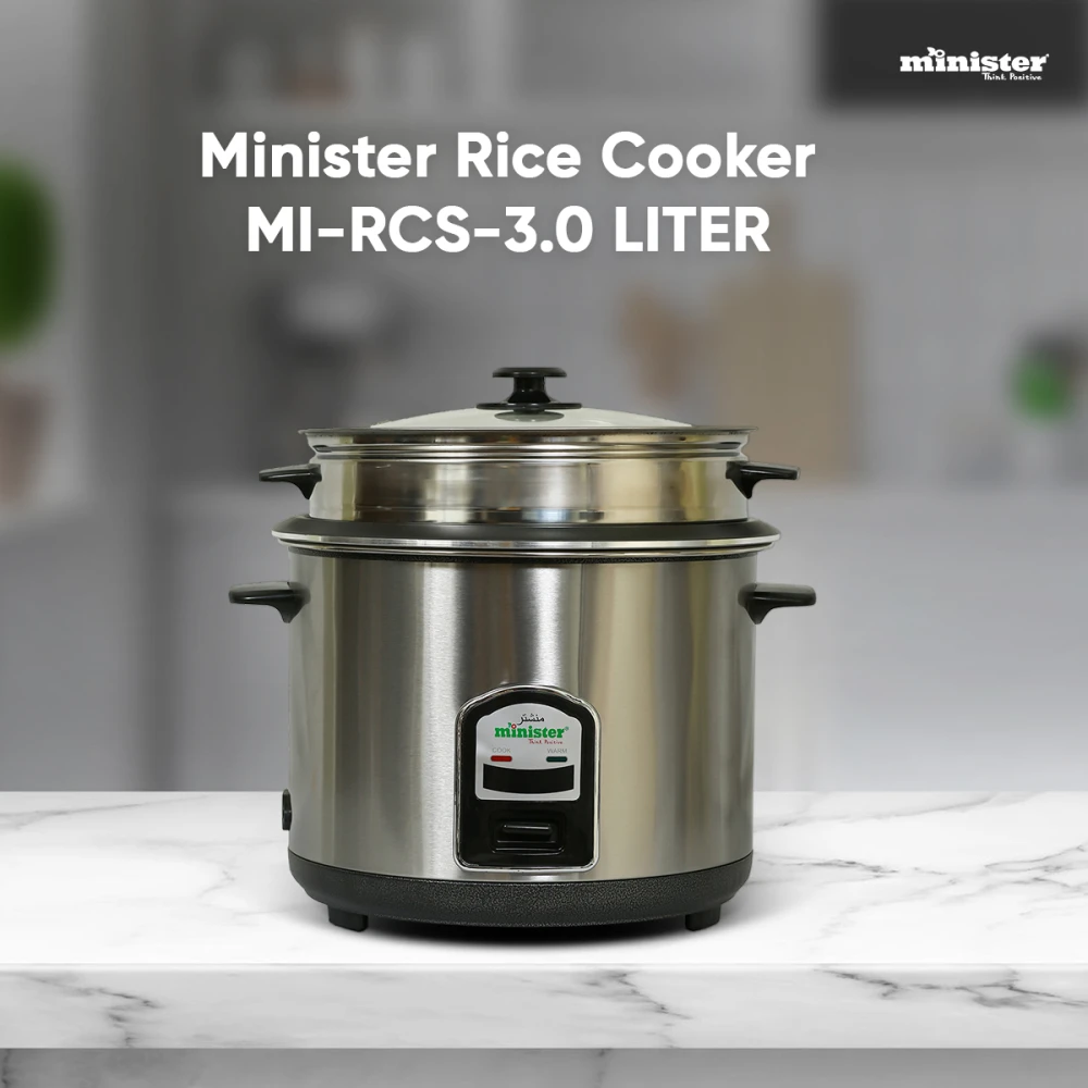 Minister Rice Cooker- MI-RCS-3.0 LITER