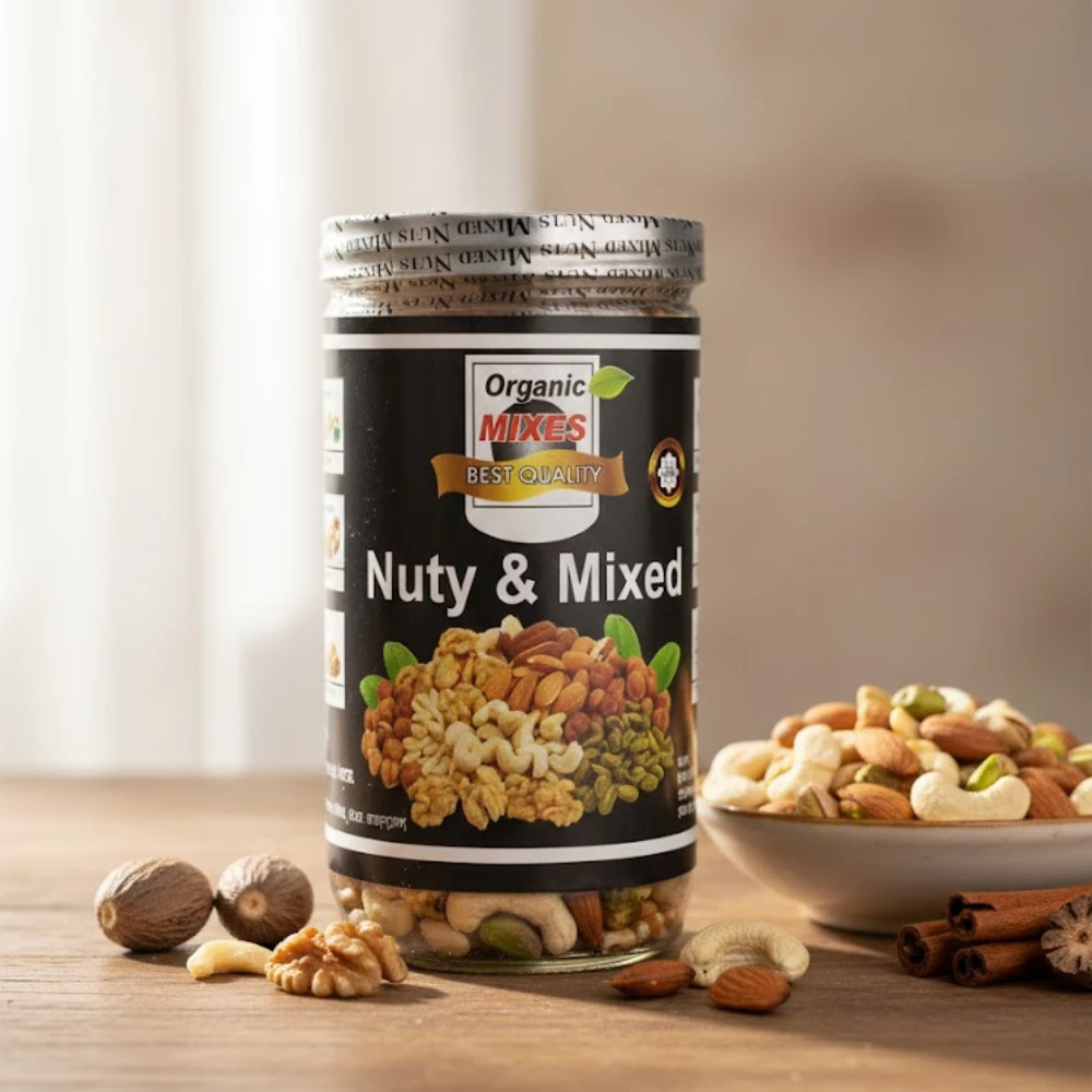 Mix dry food