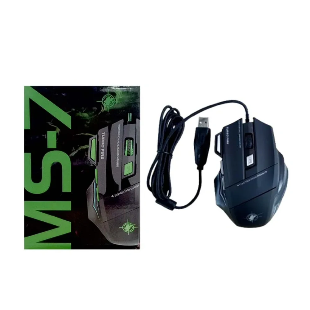 MS-7 Gaming Wired Mouse Multicolor
