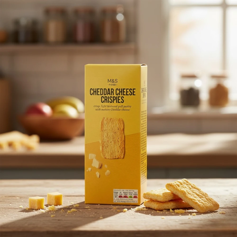 MS Cheddar Cheese Crispies 200gm NL