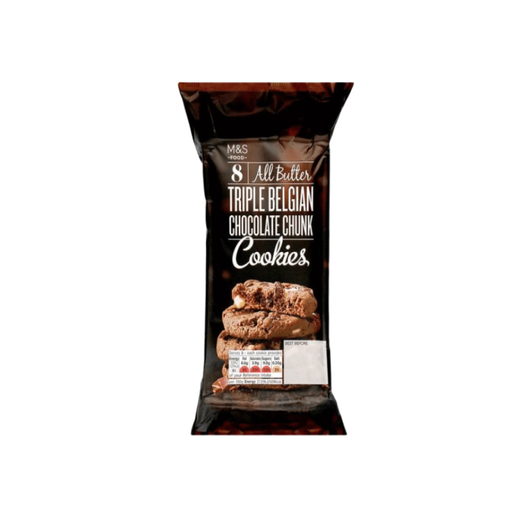 M&S Triple Cookies 200gm UK