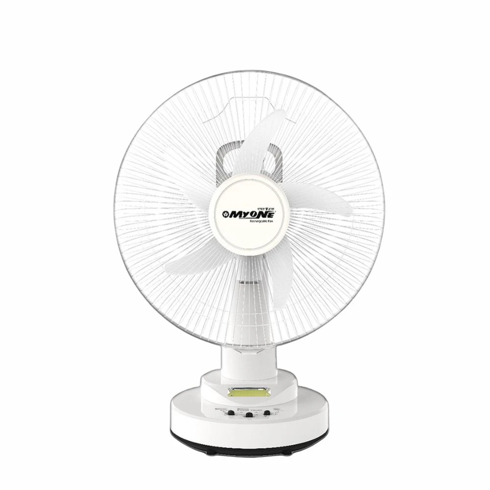 MyOne KL-3062 Rechargeable Table Fan With LED Light