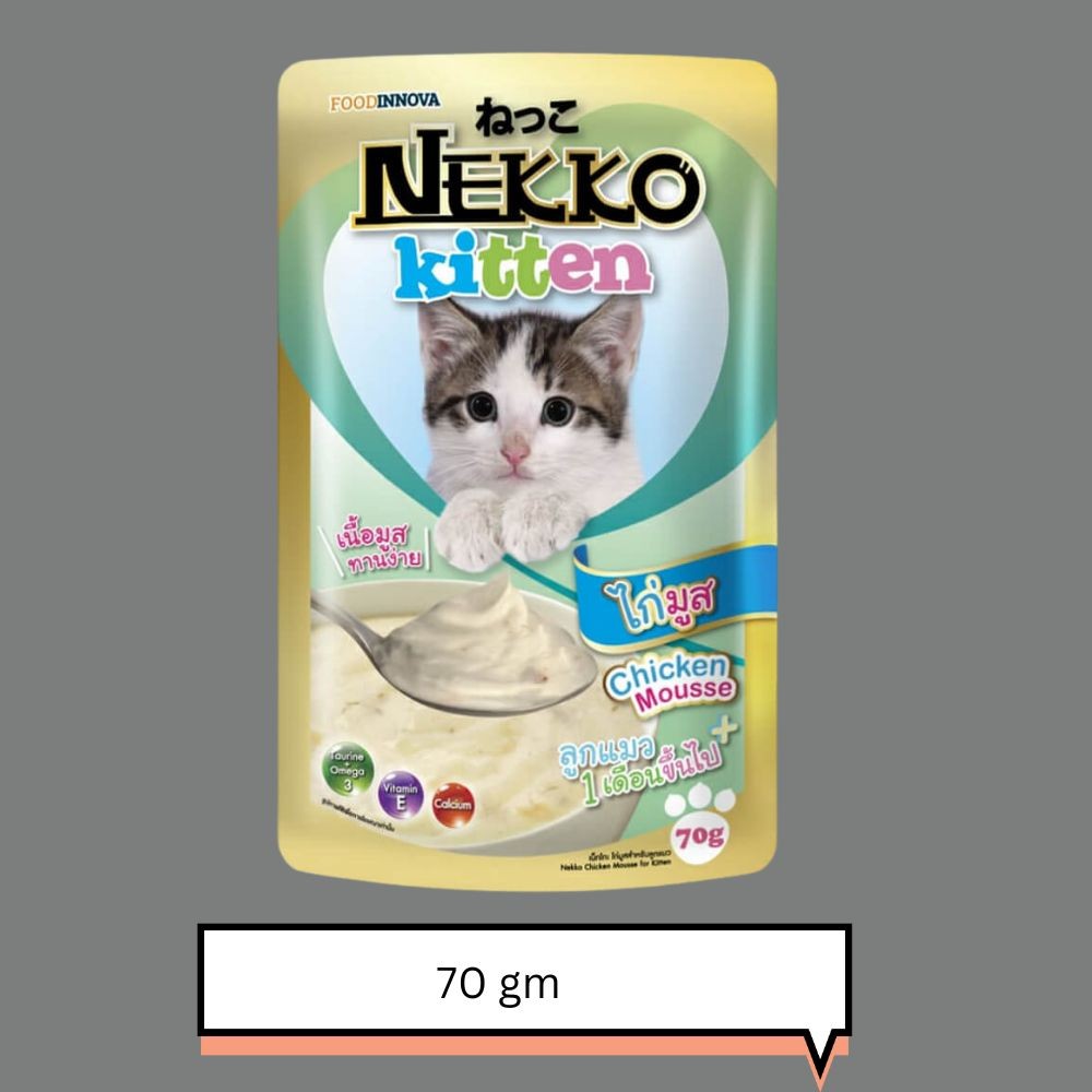 Nekko Kitten Pouch – Chicken Mousse