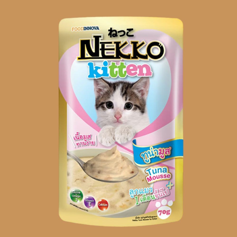 Nekko Kitten Pouch Tuna Mouse