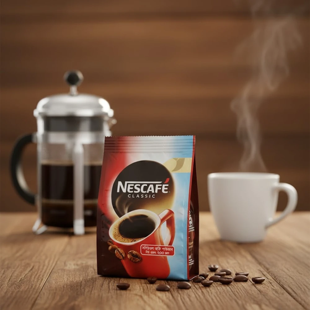 Nescafe Classic Soluble Coffee Powder - 200g