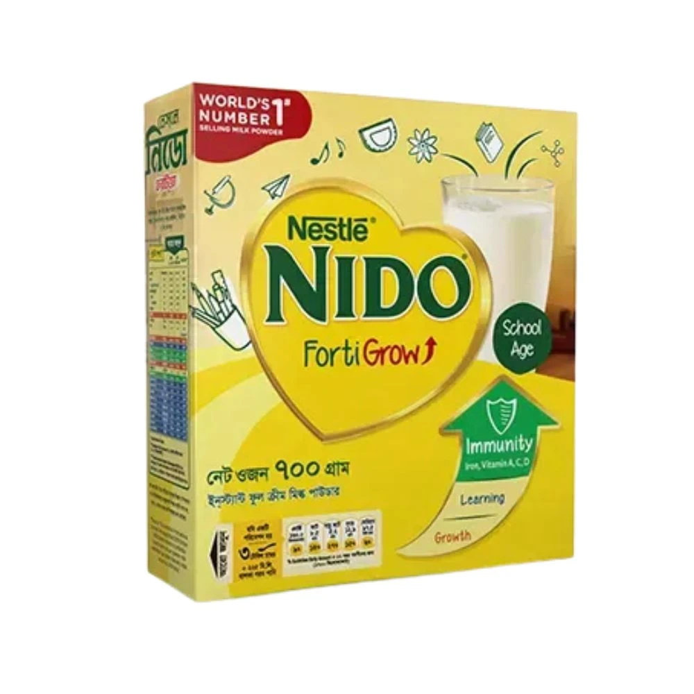 Nestle Nido Fortigrow Full Cream Milk Powder - 700g