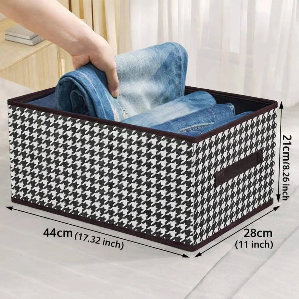 New Printed Cloth Storage Box
