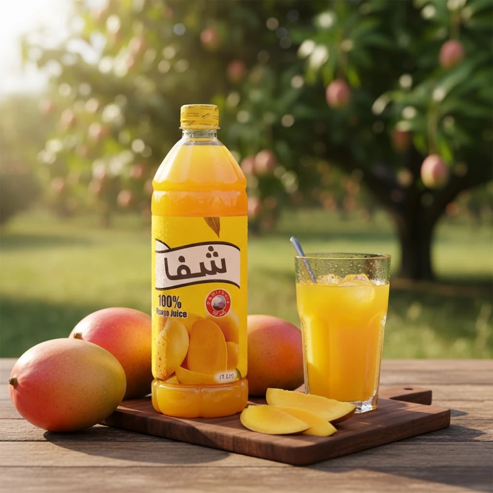 Pamir Cola Shafa Fruit Juice Mango 1 Ltr Bottle