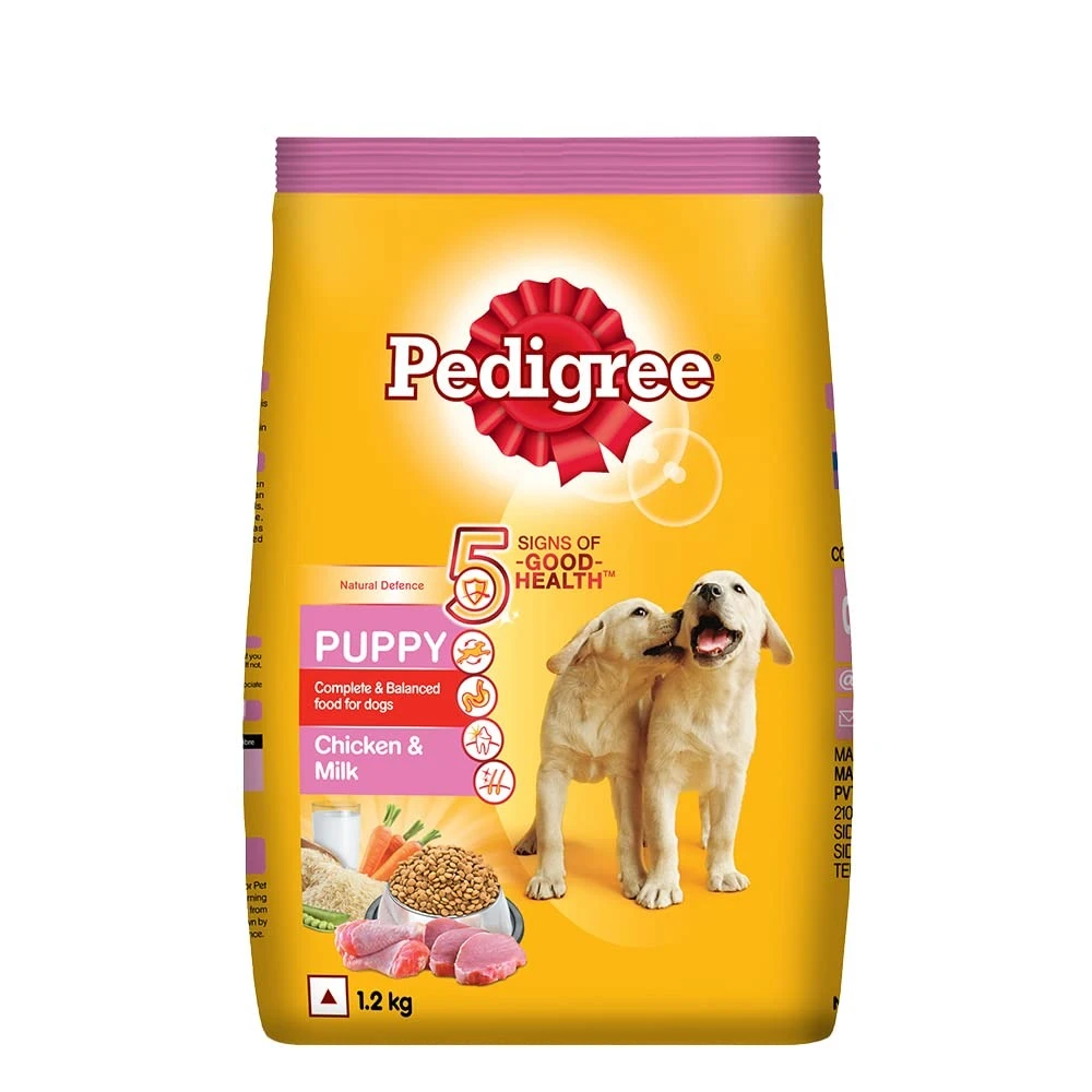 Pedigree Puppy, Dry Dog Food, Chicken and Milk Flavour,