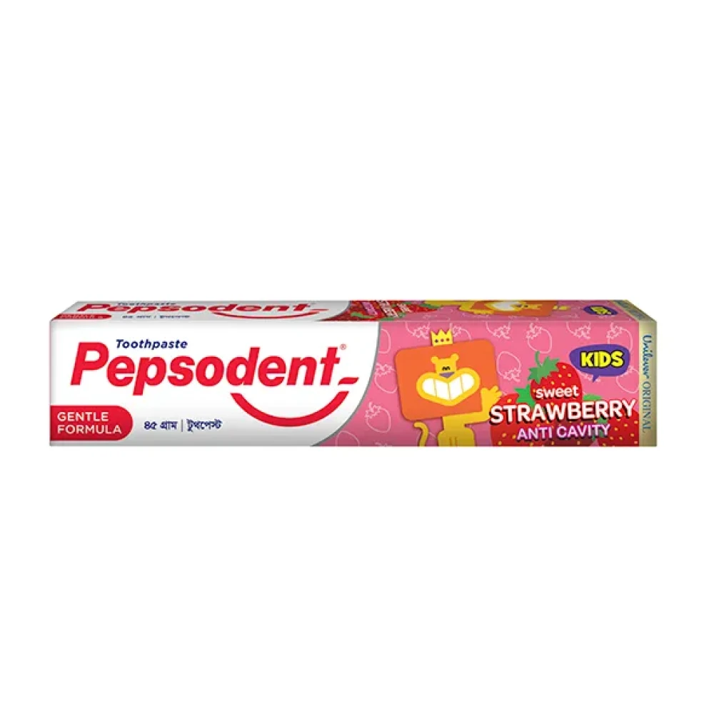 Pepsodent Strawberry Kids Toothpest - 45g