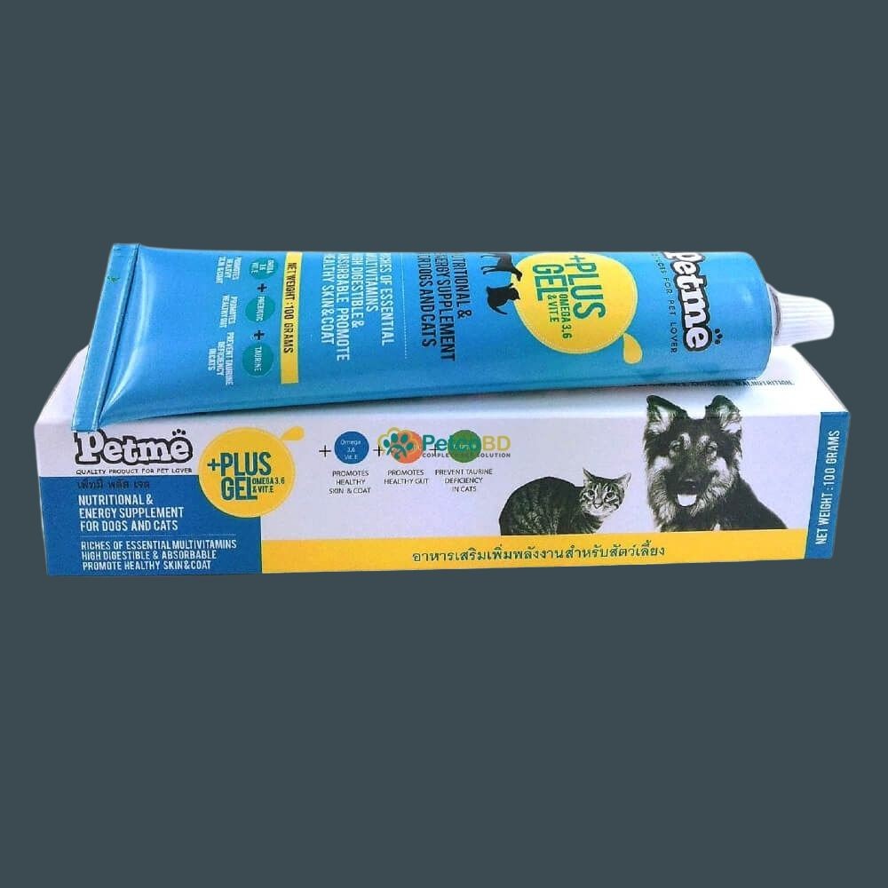 Petme Plus Gel Nutritional & Energy Supplement for Dog and Cat