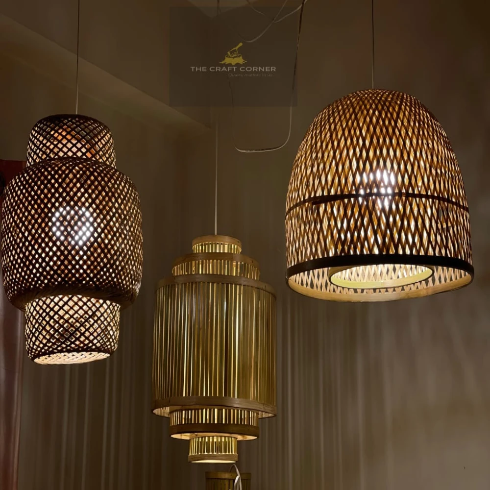 Pinium three layer hanging lampshade