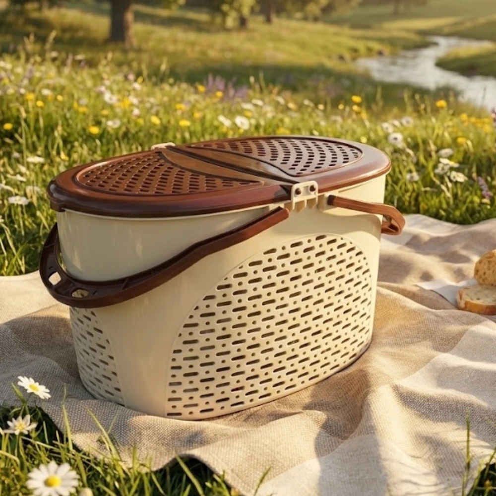 Plastic Basket For Pet (Big)