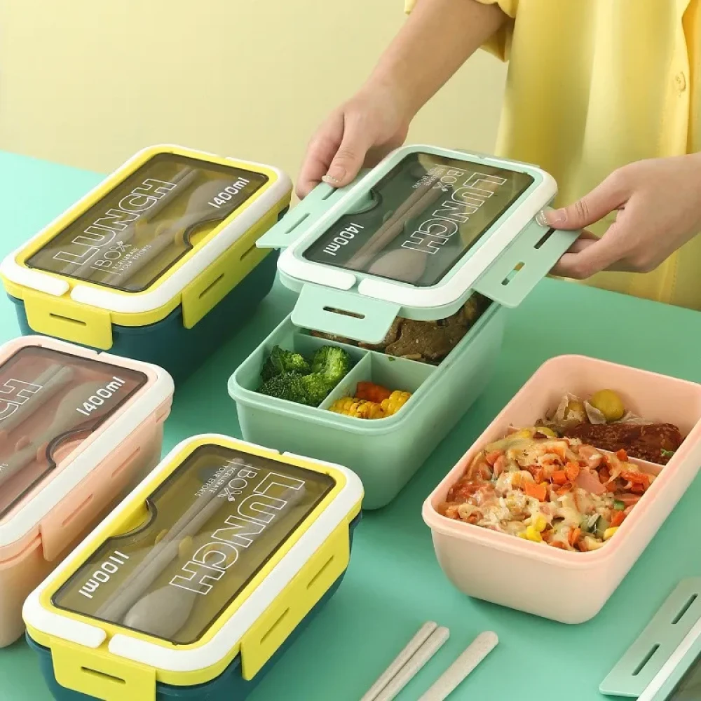 Plastic Lunch Box with Lid