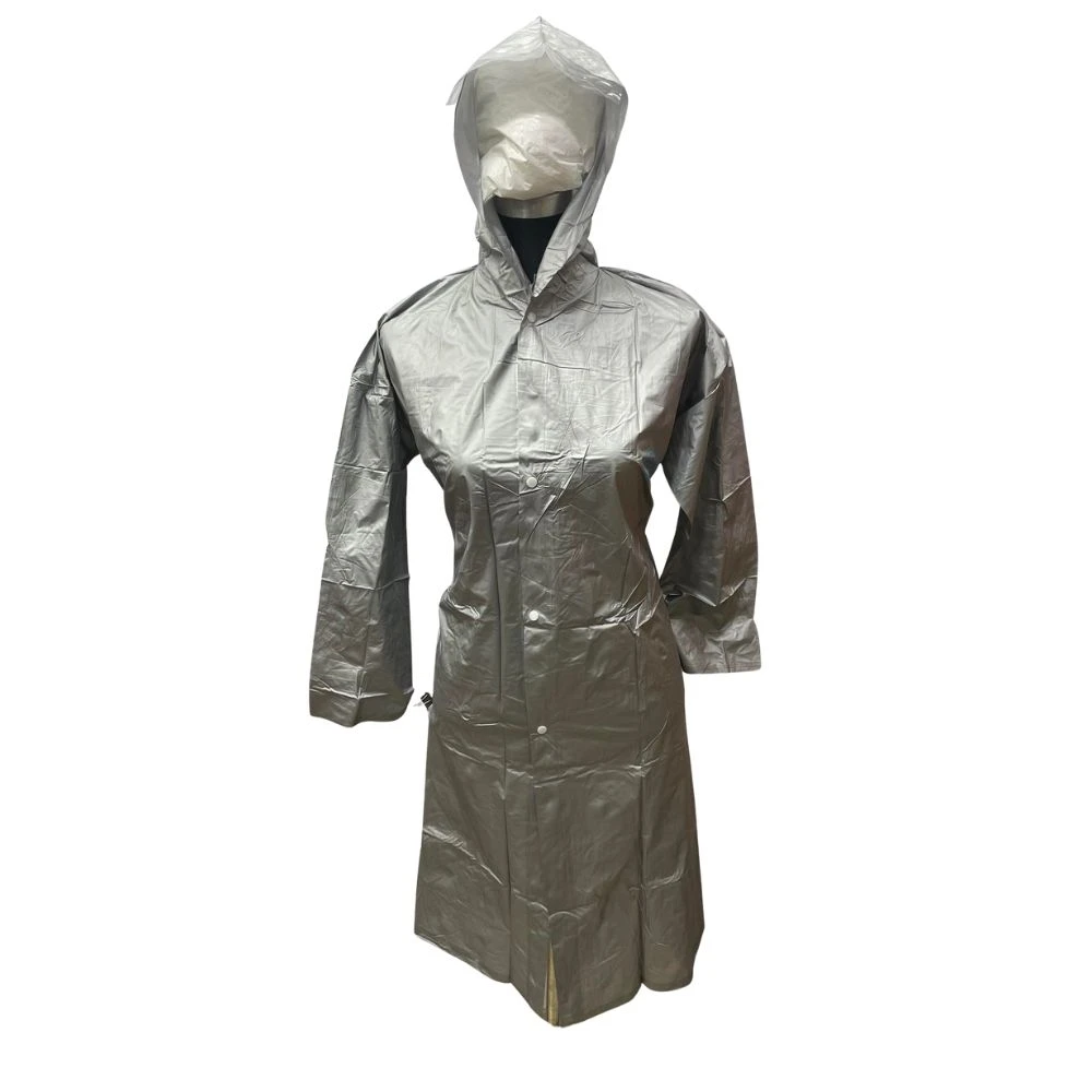 Polyester Rain Coat -Light Ash - Rain Coat