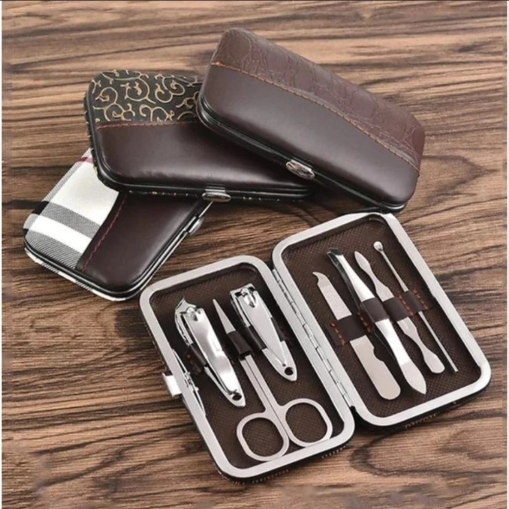 Professional 7Pcs Carbon Steel Nail cutter set With Box
