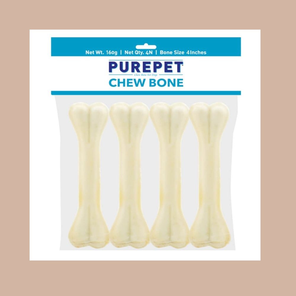 Purepet Pressed Chew Bones Dog Treats