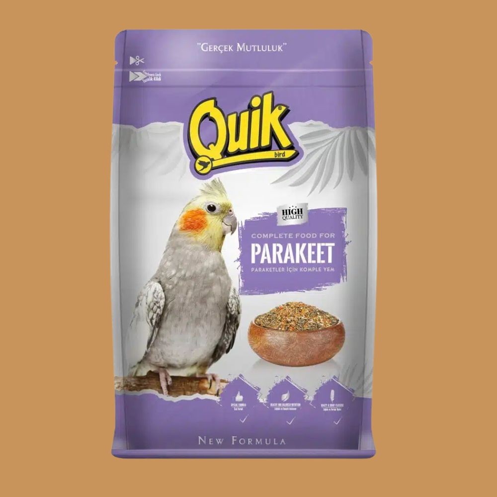 Quik Premium Bird Food Parakeet Mix Pack