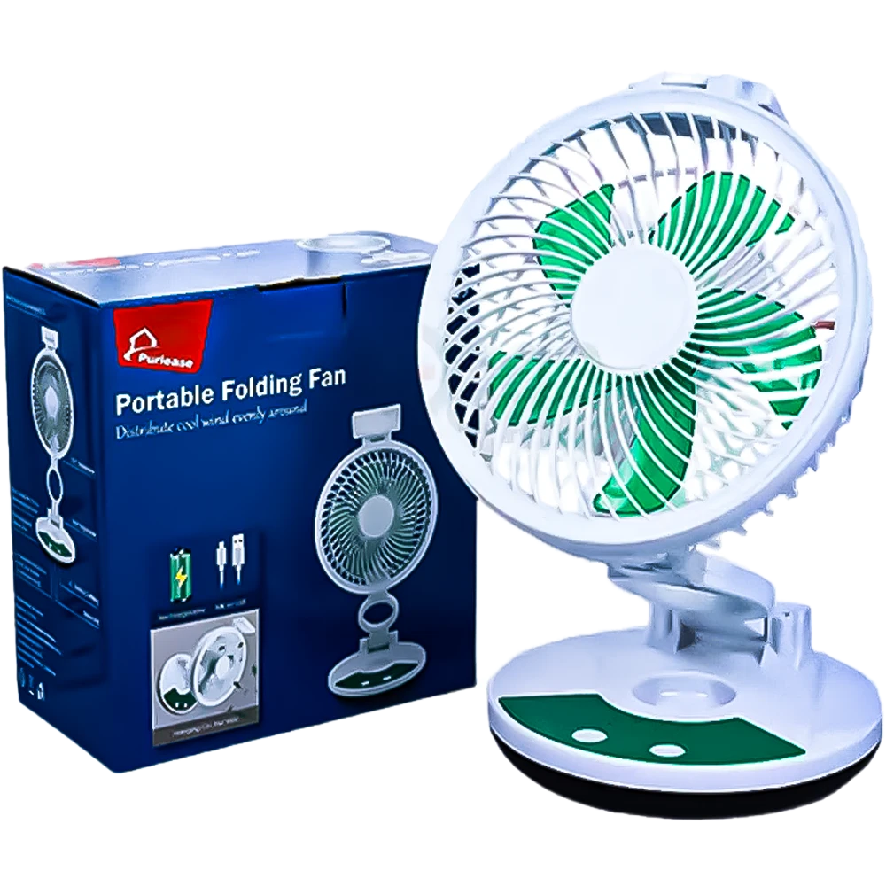 Rechargble Folding Table Fan ZT-329