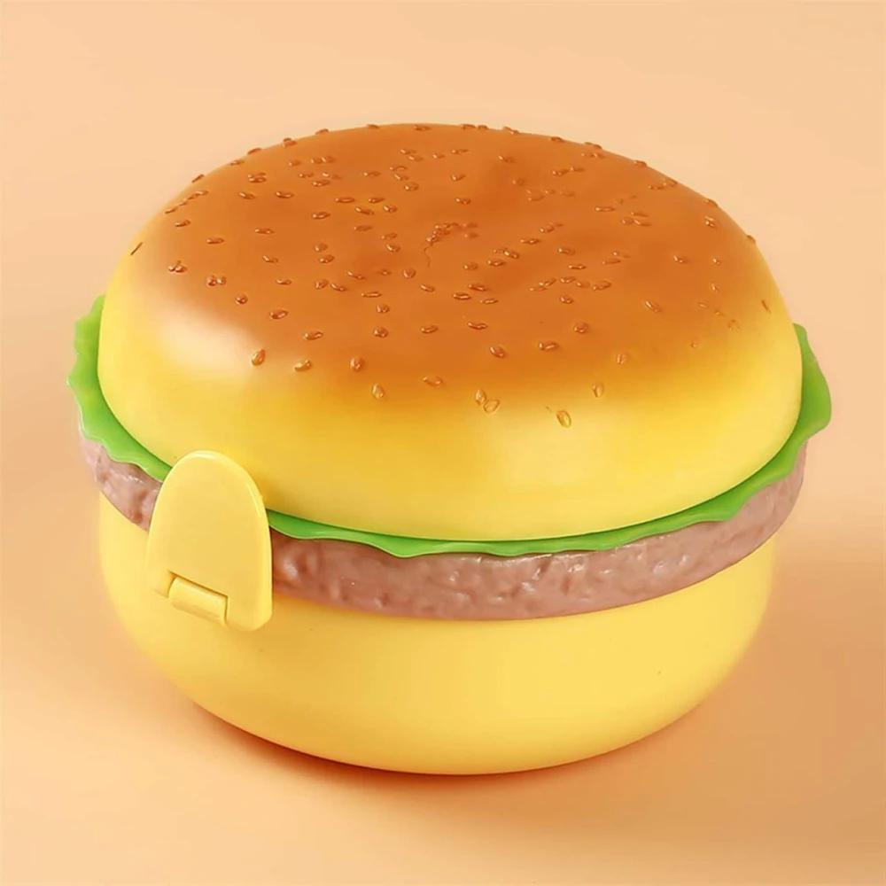Round Burger Shape Tiffin Box