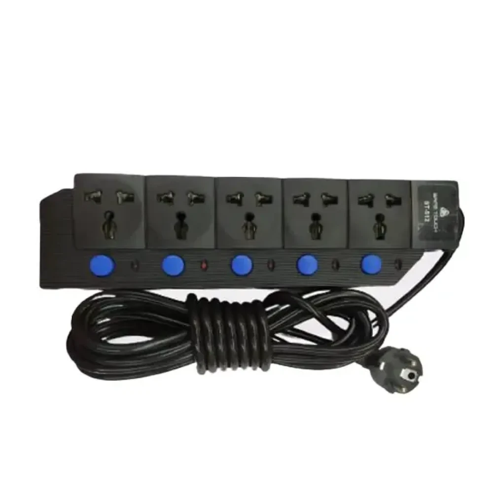 Safe Touch ST-512 5Port with Switch Multiplug