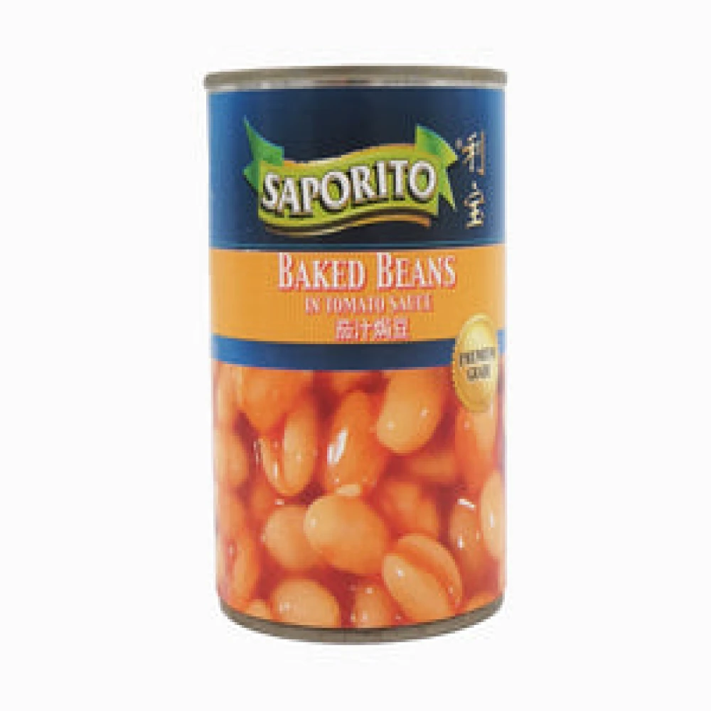 SAPORITO BAKED BEANS 420GM